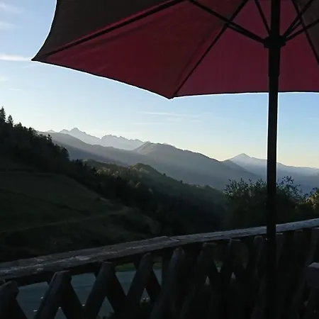 Guzet Les Myrtilles Terrasse Panoramique Prázdninový dům Ustou